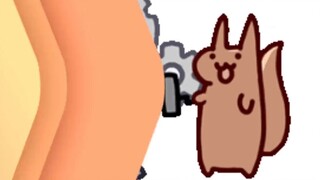 [Bison Hamster] Selamat datang di Hamster Airlines~ Penumpang harap pegang balon hamster Anda, kami 