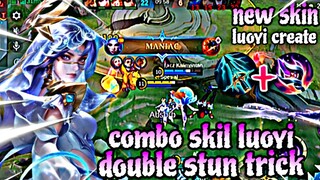 GILAAA KEREN BANGET NIH SKIN TERBARU LUOYI🥵 BADAS BANGET !!