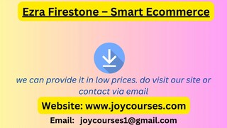 Ezra Firestone – Smart Ecommerce