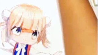 The 60-year-old UP master tries to keep up with the times! Hand-painted loli goddess feather clothes