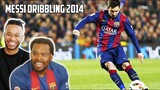 Americans React Lionel Messi ● Crazy Dribbling Skills ● 2014/2015