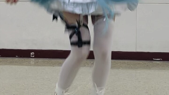 more jump more Miku's straight shot despite her disability