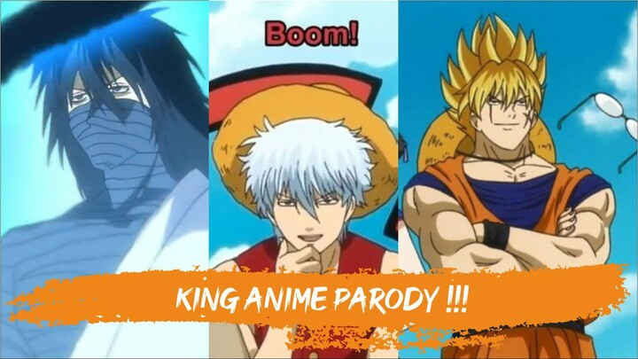 Cara gintama bisa ngeparody banyak anime