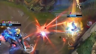 【لان كه رن】18 فبراير، دK ضد DRX، تيدي أخطأ في استخدام مهارته وتم خيانته بشكل مضحك للغاية. «ليغ أوف ل