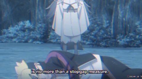 ketika Boruto tidak menyadarkan diri.