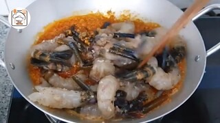 Tôm kho tàu phần 3 #food