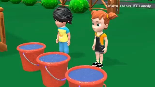 मम्मी का ठंड मे नहाना _ Chintu Chinki Mumy cartoon _ pagal beta _ desi comedy vi