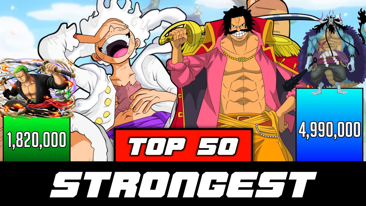 Top 10 strongest characters in OnePiece - BiliBili