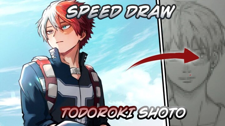 Todoroki shoto pahlawan panas dingin