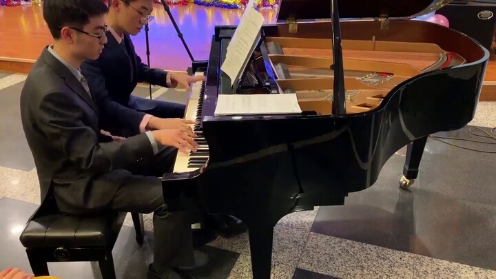 Piano Four Hands】Yuri di ICE-Four Hands Live Version + Behind the Scenes