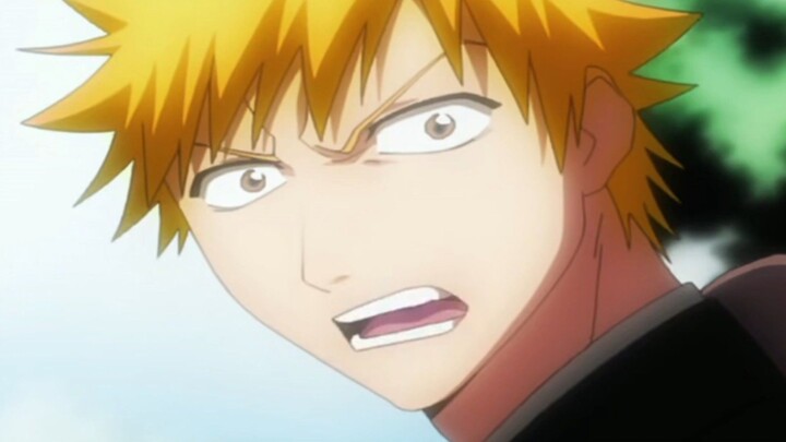 Menggambar Ichigo yg sedang mempertanyakan isi hati dan pikiran rukia