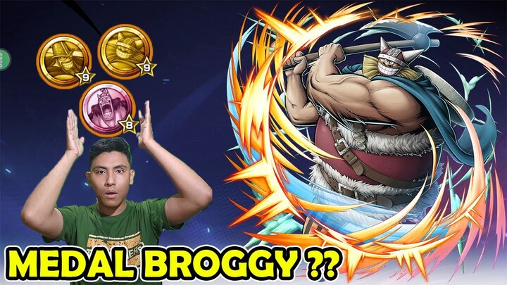 Medal Yang Bagus Buat Broggy ?? Nih Pakai Trio Giant - One Piece Bounty Rush