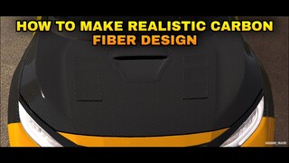 New Update | How to make a more realistic Carbon Fiber Design in Car Parking Multiplayer