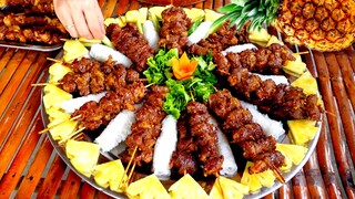 Cách làm thịt nướng kim tiền - Instructions on how to make grilled beef