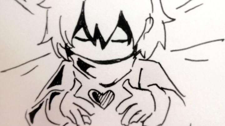 [UT 7th Anniversary] is a short handwritten note, featuring the original soundtrack of the musical O