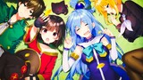 [ AMV ] Cô Gái Vàng Remix [ Anime Konosuba ]