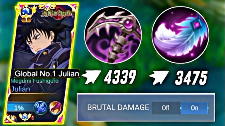 BRUTAL DAMAGE JULIAN😋