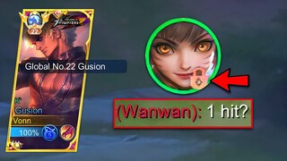 GLOBAL GUSION SURPRISE COMBO!! ( Auto Delete Marksman😱 )
