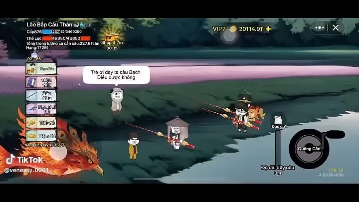 noe hit 1000 cá tráng nhỏ 💀💀 #BuildaGame #钓魂 #40319579