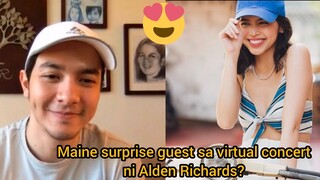 Maine Mendoza may special participation sa Virtual Concert ni Alden Richards?