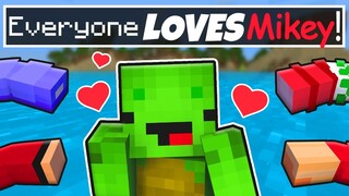 Everyone LOVES MIKEY in Minecraft! (Maizen Mizen Mazien)