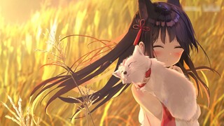 [Dynamic wallpaper] The shy royal fox is so cute, I really want to become a cute pet ()