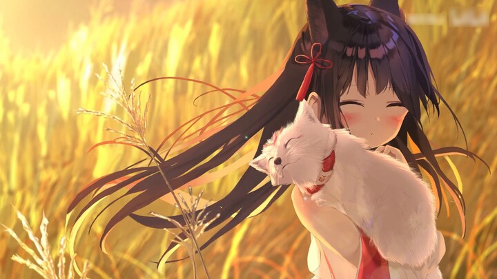 [Dynamic wallpaper] The shy royal fox is so cute, I really want to become a cute pet ()