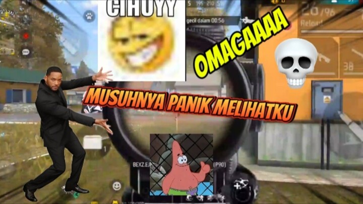 musuhnya ketar-ketir melihatku 🤣