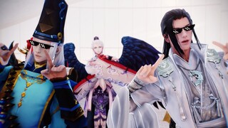 [Chu Liuxiang X Onmyoji MMD] Daming Song And Dance Troupe Vs Ping Anjing Song And Dance Troupe