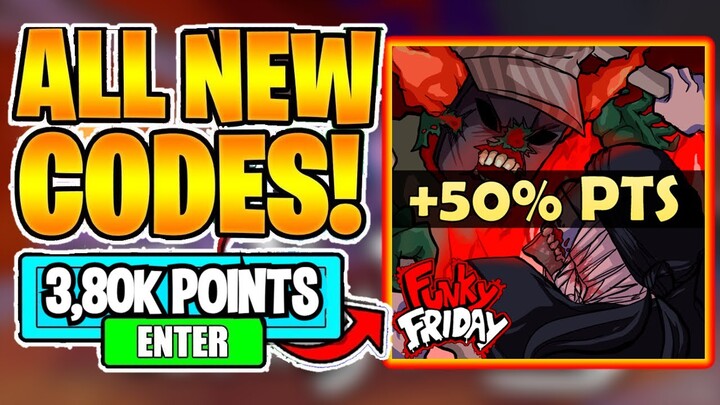 *+50% PTS* FUNKY FRIDAY CODES +50% PTS New Funky Friday Codes (2022 November)