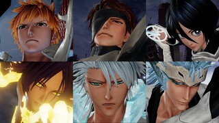 Jump Force - All Bleach Characters Ultimate Attacks, Transformations & Interactions (60FPS)