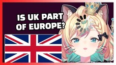 Millie Doesn't Know if UK is in Europe or Not [Nijisanji EN Vtuber Clip]