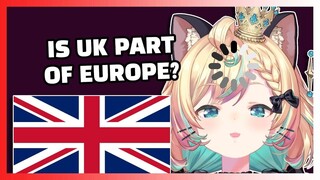 Millie Doesn't Know if UK is in Europe or Not [Nijisanji EN Vtuber Clip]