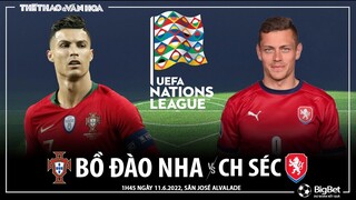 UEFA Nations League | Bồ Đào Nha vs Séc (1h45 ngày 10/6). NHẬN ĐỊNH BÓNG ĐÁ