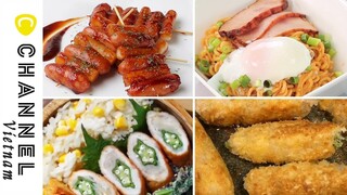 Tự làm tại nhà các món ăn Hàn Quốc ngon như nhà hàng 🧀🥓😋