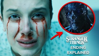 STRANGER THINGS Season 4 Volume 1 Ending Explained