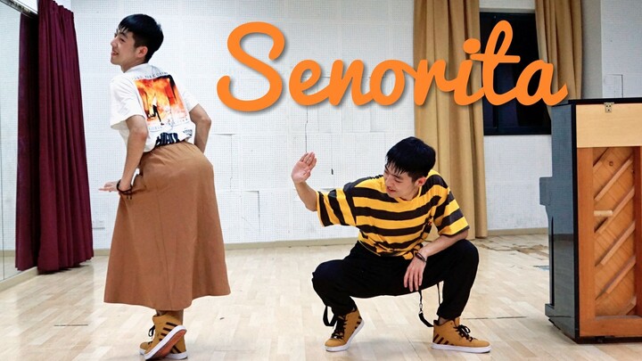 【柿砸】Senorita 一人分饰两角 第一次穿裙子跳舞