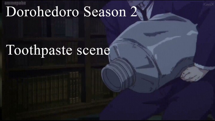 Dorohedoro Season 2 - Toothpaste scene + Ebisu's Clone