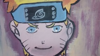 my naruto painting