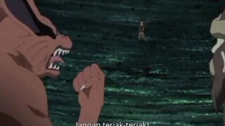 momen Naruto berpisah dengan ayah nya