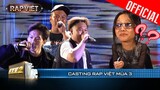 Suboi bất ngờ vì Yuno BigBoi xuất hiện, VSoul trở lại - Dablo cực căng thẳng |Casting Rap Việt Mùa 3
