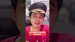 Mengapa Size Honkai: Star Rail kecil? #shorts