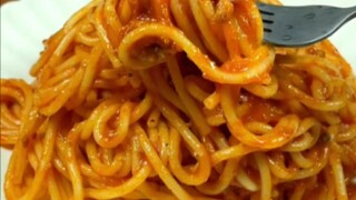 用油管的油来做番茄牛肉意大利面