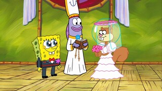 SpongeBob and Sandy's marriage - Watch Full Movie : In Description