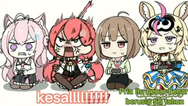 ketika loli bermain game 😁