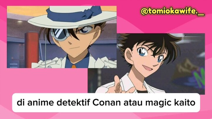 FAKTA MENARIK MENGENAI KARAKTER KAITO KID/KUROBA KAITO DI ANIME MAGIC KAITO/DETECTIVE CONAN