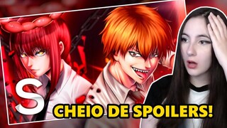 REACT Makima vs Denji (Chainsaw Man) Seu Gosto é Muito Bom | Sting