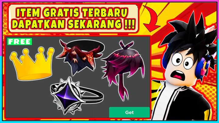 [✔️TERBARU💯] ITEM GRATIS TERBARU !!! INI SEMUA ITEM GRATIS WAJIB PUNYA !!! - Roblox Indonesia