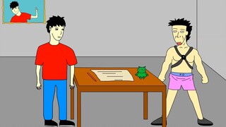 Horror animation: pen fairy