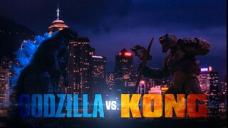 Godzilla VS Kong | Hong Kong Battle Stop Motion